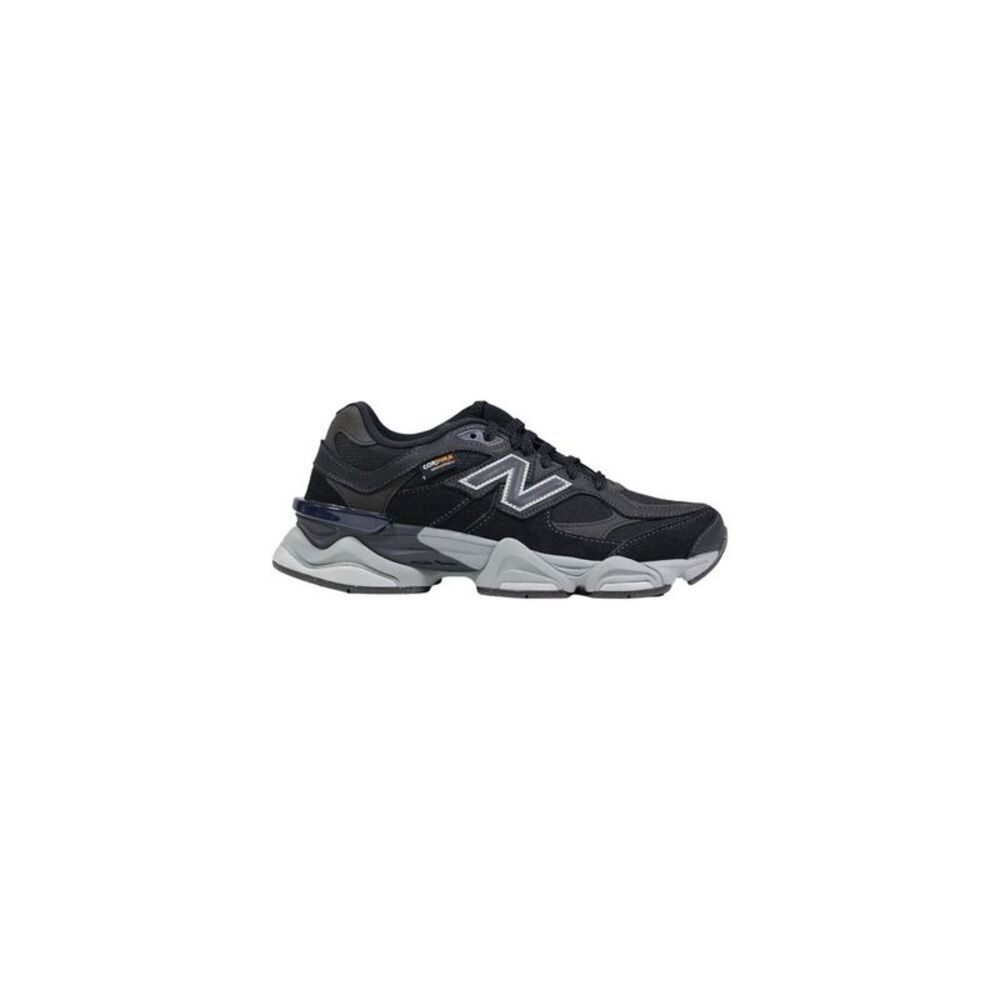 New Balance Black Suede Leather Chunky Women's Sneakers